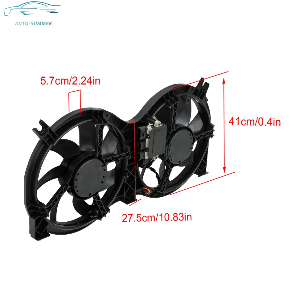 Вентилятор охлаждения конденсатора переменного тока для Infiniti QX60 2013 Infiniti JX35 2014-2018 годов выпуска - Изображение 2 из 4