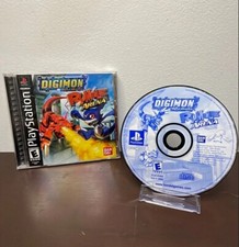 Digimon Rumble Arena (PS1) – Complete in Case | Tested & Working!
