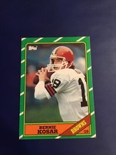 1986 Topps # 187 BERNIE KOSAR ROOKIE RC Cleveland Browns Dallas Cowboys Miami U