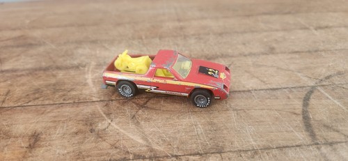 1983 Hot Wheels Vintage Blackwall Real Riders DODGE RAMPAGE Red  Hong Kong - Picture 3 of 8