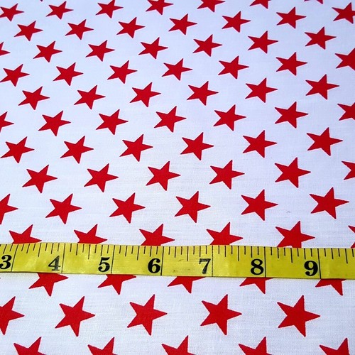 PATRIOTISCHE STERNE AMERIKANISCHER STERNDRUCK POLY BAUMWOLLSTOFF 60" PER YARD - Bild 18 von 20