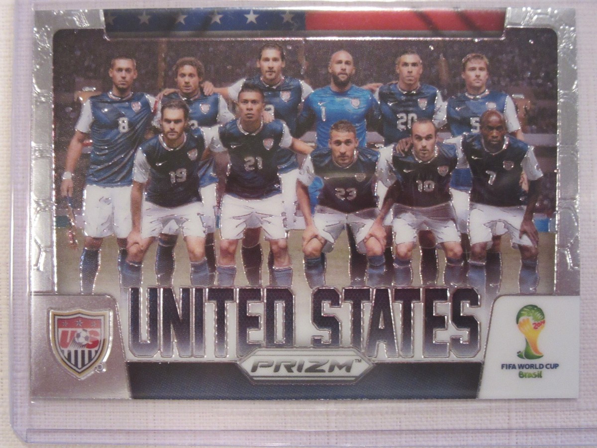 2014 Panini Prizm FIFA World Cup Soccer United States Team Card