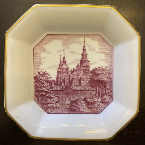 Royal Copenhagen Denmark ROSENBORG CASTLE  Dish Plate Numbered - Picture 1 of 6