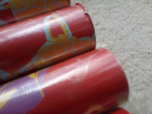 Floral multicolor on Reddish Wallpaper Norwall CU25968 Lot of 5 Double Rolls - Picture 5 of 6