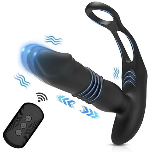 Points de vente Automatic-2IN1-Thrusting-Anal-Dildo-Plug-Sex-Machine-for-Men-Sex-Hands-Free-Toys