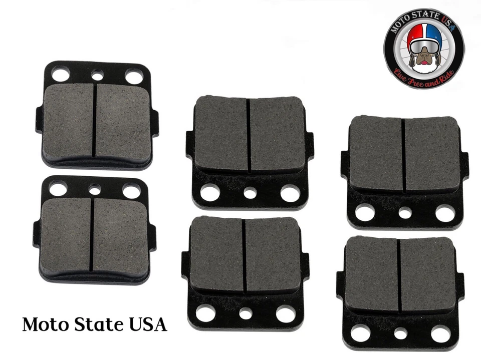 Pastillas de freno delanteras y traseras para Suzuki Quadracer 250 (1987-1992) Foto 3 de 4