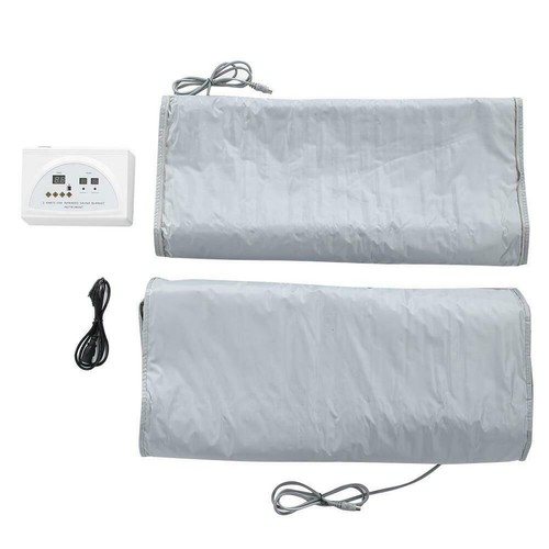 Full Body Sauna Blanket With Sleeves Infrared Slimming Heat Detox Weight Loss - Picture 12 of 12