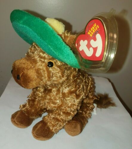 Burro Ty Beanie Baby SIESTA (Internet Excl.Juguete de peluche ) (6,5 pulgadas) MWMTs - Imagen 11 de 12