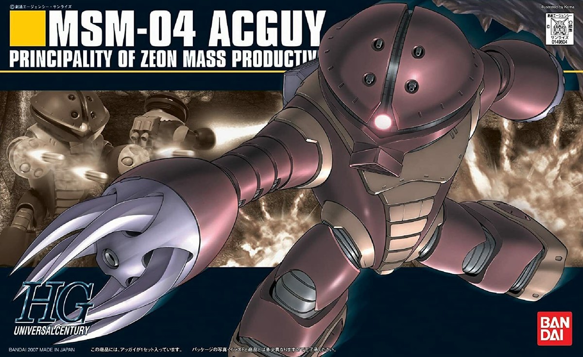 BANDAI - みがゆー Gunpla 1/144 BANDAI Gundam HGBF Beargguy III San Build