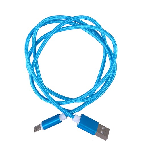 1M Cable Nylon Braided Quick Charger Fast Data and Charging - 第 1/12 張圖片