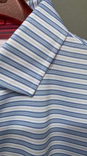 GENTEAL Resort Collection Micro Pique Poloshirt Herren Gr. XL Bluejay - Bild 6 von 8