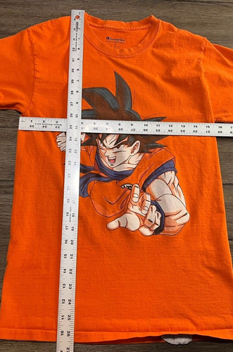 Dragonball DragonballZ Son goku Orange Champion T Shirt Size Small Double Sided - Picture 3 of 6