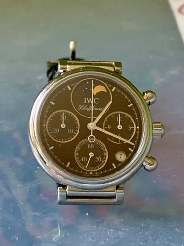 IWC Da Vinci Moonphase Chronograph Watch - IW373605