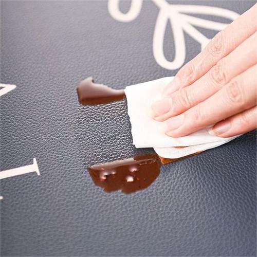 Waterproof Heat Insulation Pad Oval PVC Leather Table Mats Placemat Resistant AU - Picture 3 of 14
