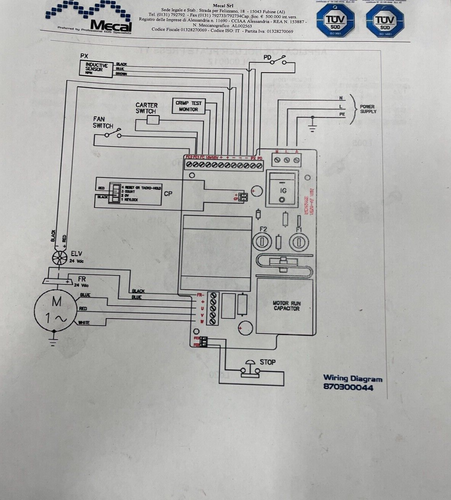 MECAL CRIMPER CONTROLLER MONOFASE M200-AF 110V - Picture 3 of 18
