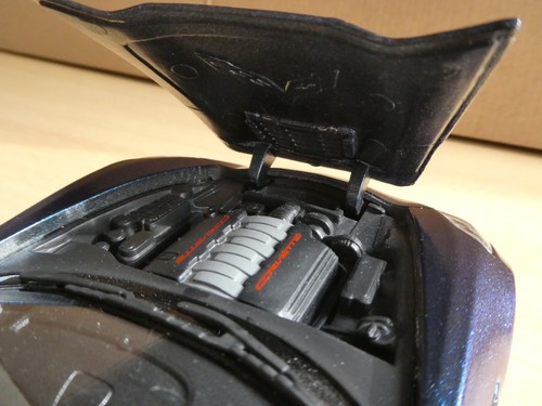 1:18 2014 CORVETTE STINGRAY MAISTO CUSTOM MODIFIED CHAMELEON GREEN FLIP PAINT - Picture 24 of 24