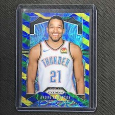 2019-20 Prizm ANDRE ROBERSON Blue Yellow Green Prizm #187