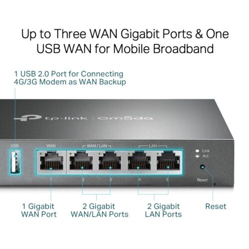 TP-Link OC200 + ER605 Omada Cloud Controller PoE Centralised Network Management - Picture 14 of 15