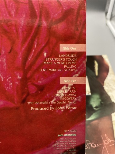 Vinyl Record Olivia Newton John Physical with Poster - 第 5/6 張圖片