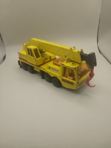 Matchbox Superkings LAING K-12 Hercules Mobile Crane Die-cast 1974 - Picture 7 of 15