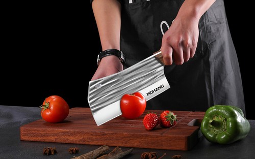 knife Asian Kitchen Knife Butcher Chef Boning knife Cleaver Chopping Meat New - Picture 6 of 14