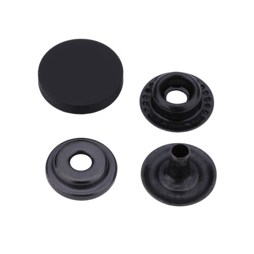Press Studs Snap Fasteners + Fixing Hand Tool Leather Jacket Handbag 12.5/15mm - Picture 26 of 36