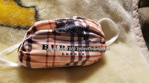 High Fashion Monogram Reusable Face Mask - Various Designer Masks - Picture 5 of 39