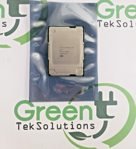 Intel Xeon Gold 6334 3.7GHz 8-Core LGA4189 Server CPU Processor SRKXQ