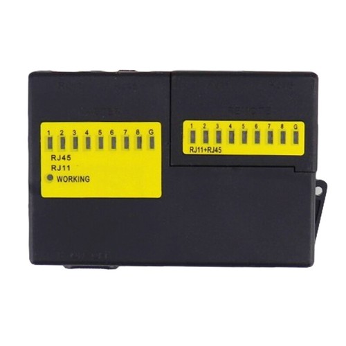 RJ45 Network Cable Tester Shielded Network Wire fRepair Lan Phone RJ11 Line Test - Afbeelding 6 van 8