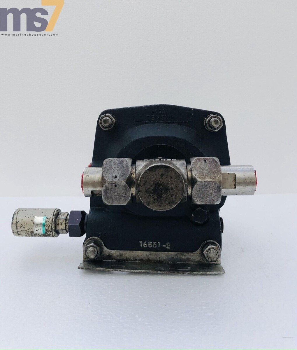 paul HASKEL AW-100 AIR DRIVEN LIQUID/ FLUID PUMP 1138 BAR 16500