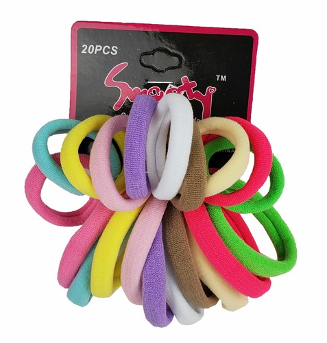 240 pcs Elastic Hair Ties Ponytail Rubber Bands Scrunchies for Women Girls - Picture 8 of 21