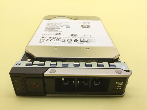 VF206 Dell 16TB 7.2K SAS 12Gbps 3.5'' 512e HDD 0VF206 WUH721816AL5200 - Picture 2 of 3