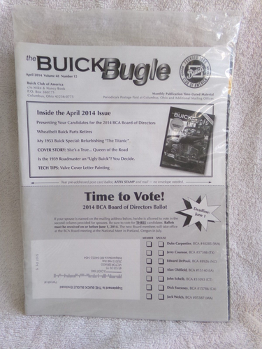 "Buick Bugle" Magazine 2014/2015 Buick Club of America NEW 21 ISSUES SEE LIST - Picture 4 of 17