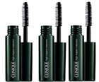 3 x Clinique High Impact Mascara - 01 Black - 0.14oz/3.5ml Each - Travel Size