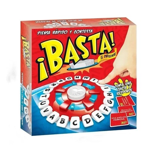BASTA Game in Spanish – Think Fast, Name It First! Educational Party Game