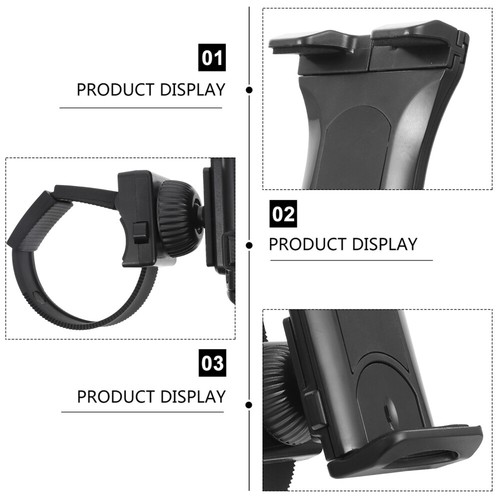 Mobile Phone Holder Treadmill Stand Mount for Tablet Bike Handlebar Clamp - Photo 7 sur 12