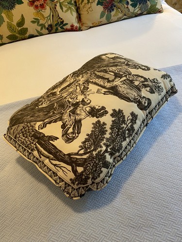 Maßgefertigte Bettwäsche Toilettenkissen Baumwolle Französisch Englisch Land 14” x 20” - Bild 4 von 8