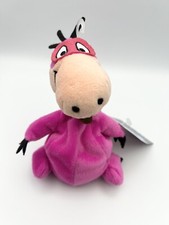 Vintage Dino - Flintstones. Warner Bros. Studio Store Bean Bag 8  Plush 1998