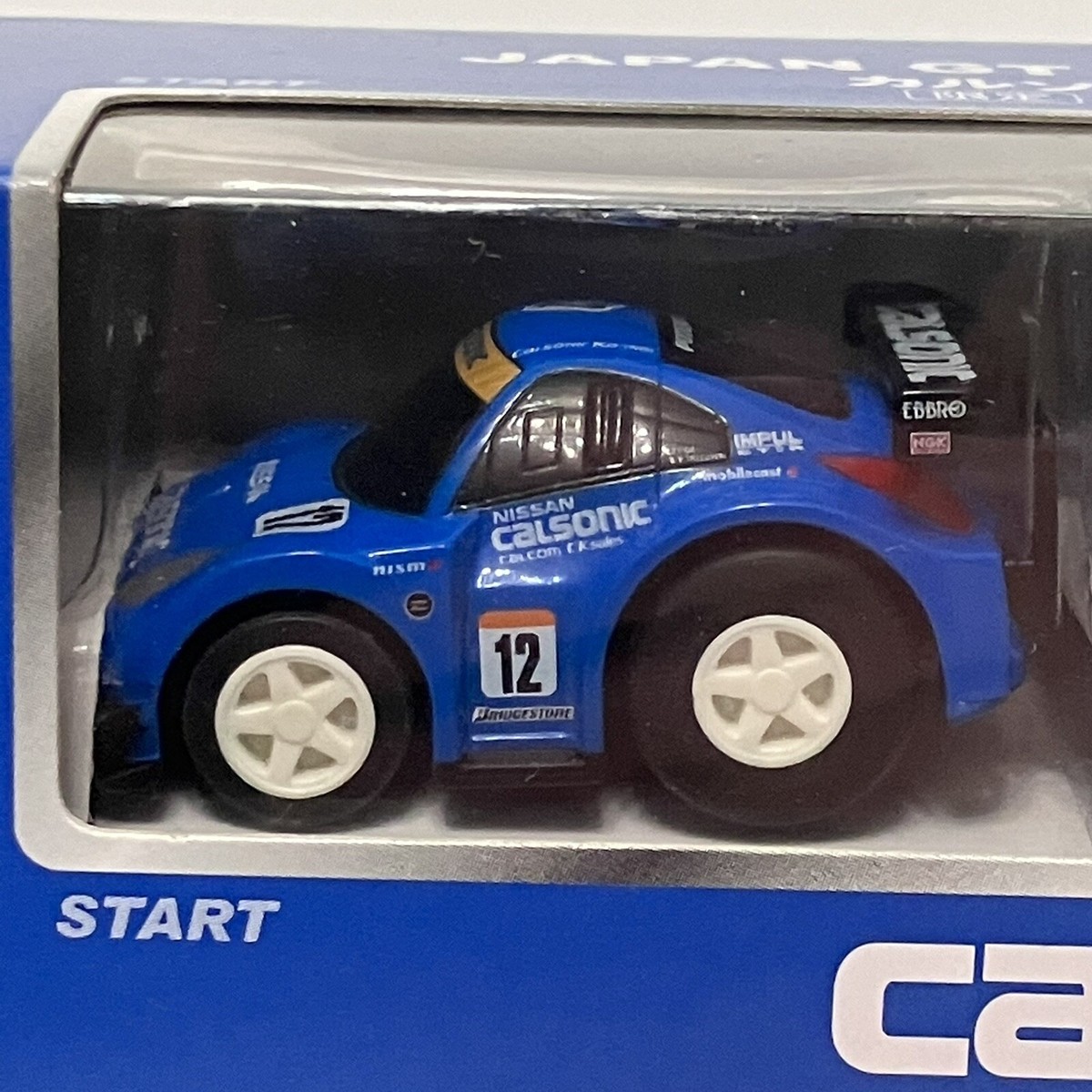 P.O.P LIMITED EDITION キャロット Rare Nissan Fairlady Z Calsonic Set Choro Q Pullback Penny