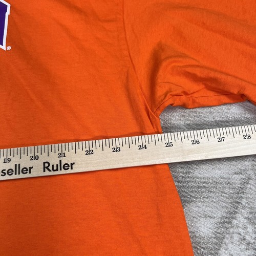 Camiseta de fútbol americano universitario Gildan para hombre 2XL Clemson Tigers manga larga nueva sin etiquetas - Imagen 2 de 8