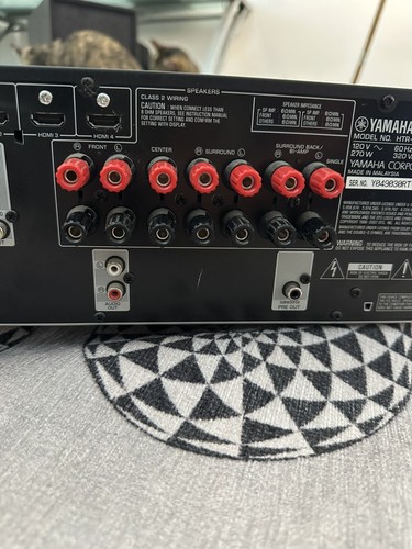 Yamaha Natural Sound AV Receiver HTR-5063 - Picture 6 of 10