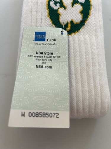 Mens Vintage NBA Boston Celtics Socks Print Made In USA Size 10-13 NOS - Picture 3 of 4