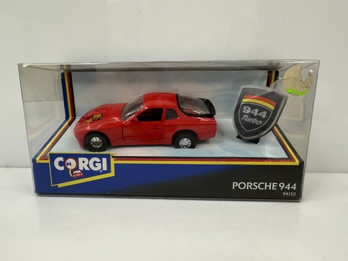 Vintage 1991 Corgi Porsche 944 Red 94150 HTF - Picture 2 of 8