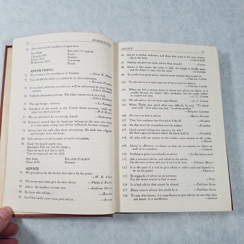 Thesaurus of Epigrams - 1943 Hardcover by Edmund Fuller - Picture 11 of 15