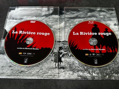 LA RIVIÈRE ROUGE ÉDITION COLLECTOR BLURAY + DVD + LIVRE JOHN WAYNE HOWARD HAWKS - Picture 6 of 6