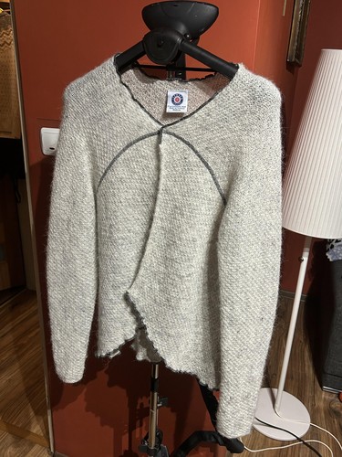 ICEWEAR Icelandic Women's Sweater Lightweight Cardigan Overlay Icelandic Wool L - Picture 8 of 12