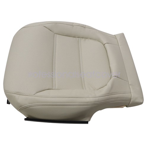 2011-2017 For Volkswagen Jetta Sedan Driver Side Bottom Leather Seat Cover Tan - Picture 2 of 16
