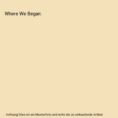 Where We Began, Ashley Lawless