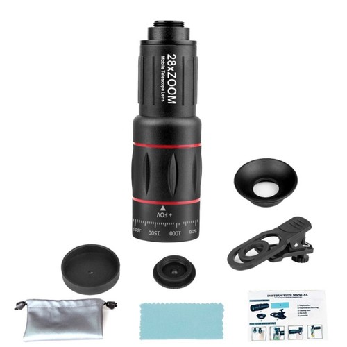 Telephoto Lens Monocular Zoom Cell Phone Lens Mobile Phone Lenses Camping - 第 16/21 張圖片