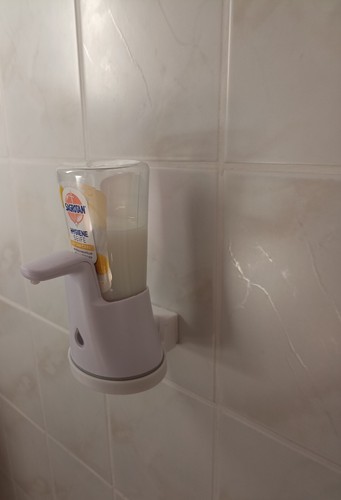 Wandhalterung passend für Sagrotan No Touch Seifenspender Deckel zum Nachfüllen - Bild 8 von 27